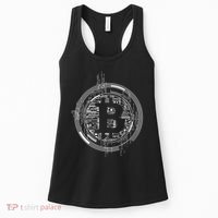 Bitcoin Chip Logo Women's Tank Top thumb 0