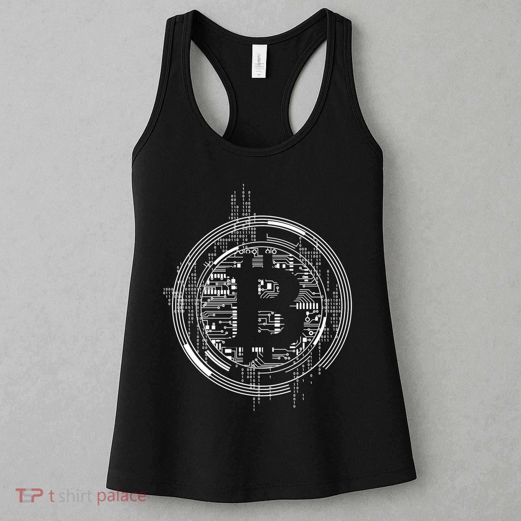 Bitcoin Chip Logo Women's Tank Top