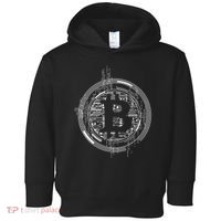 Bitcoin Chip Logo Toddler Hoodie thumb 0