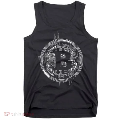 Bitcoin Chip Logo Tank Top