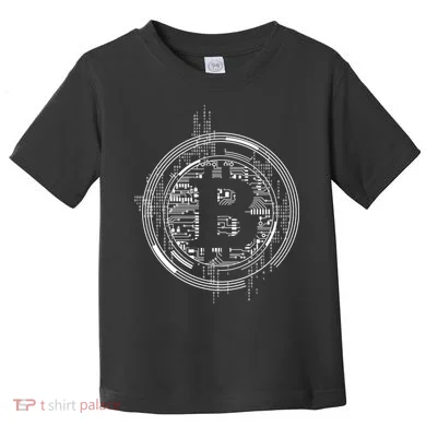 Bitcoin Chip Logo Toddler T-Shirt