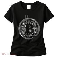 Bitcoin Chip Logo Women's T-Shirt thumb 0