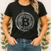 Bitcoin Chip Logo Women's T-Shirt thumb 2
