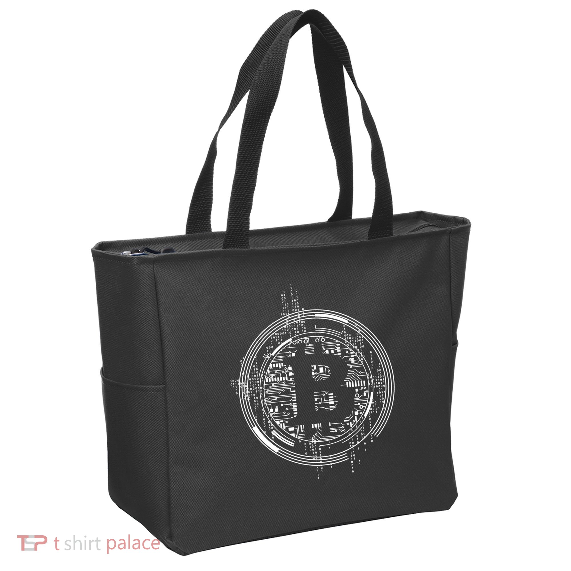 Bitcoin Chip Logo Tote Bag