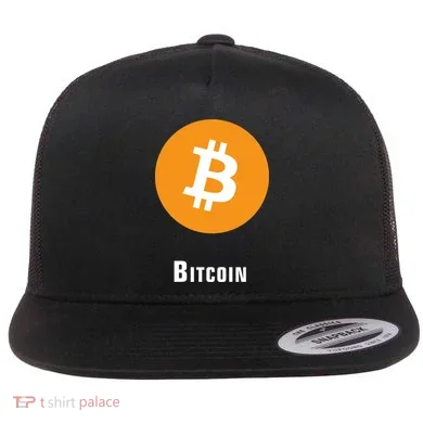 Bitcoin Classic Flat Bill Trucker Hat