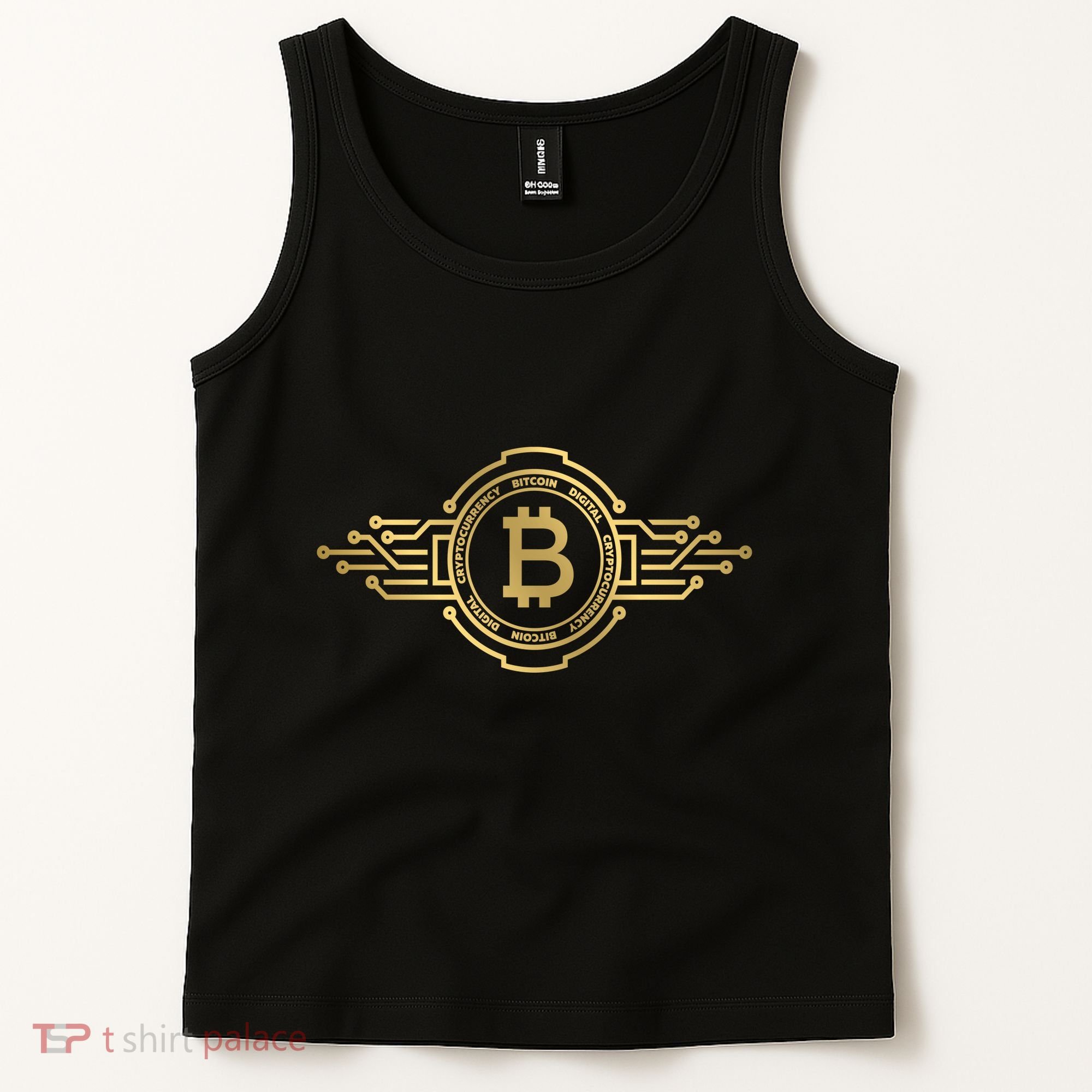 Bitcoin Crypto Coin Tank Top
