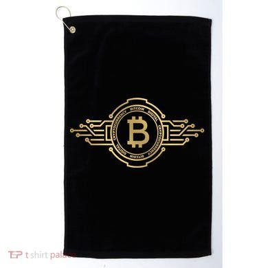 Bitcoin Crypto Coin Golf Towel