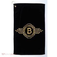 Bitcoin Crypto Coin Golf Towel thumb 0