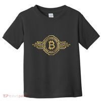 Bitcoin Crypto Coin Toddler T-Shirt thumb 0