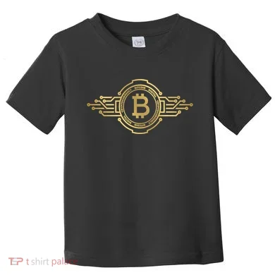 Bitcoin Crypto Coin Toddler T-Shirt