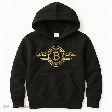 Bitcoin Crypto Coin Kids Hoodie