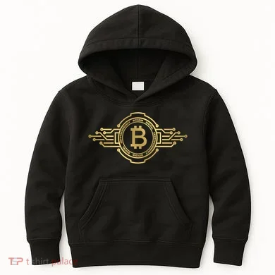 Bitcoin Crypto Coin Kids Hoodie