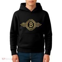 Bitcoin Crypto Coin Kids Hoodie thumb 4