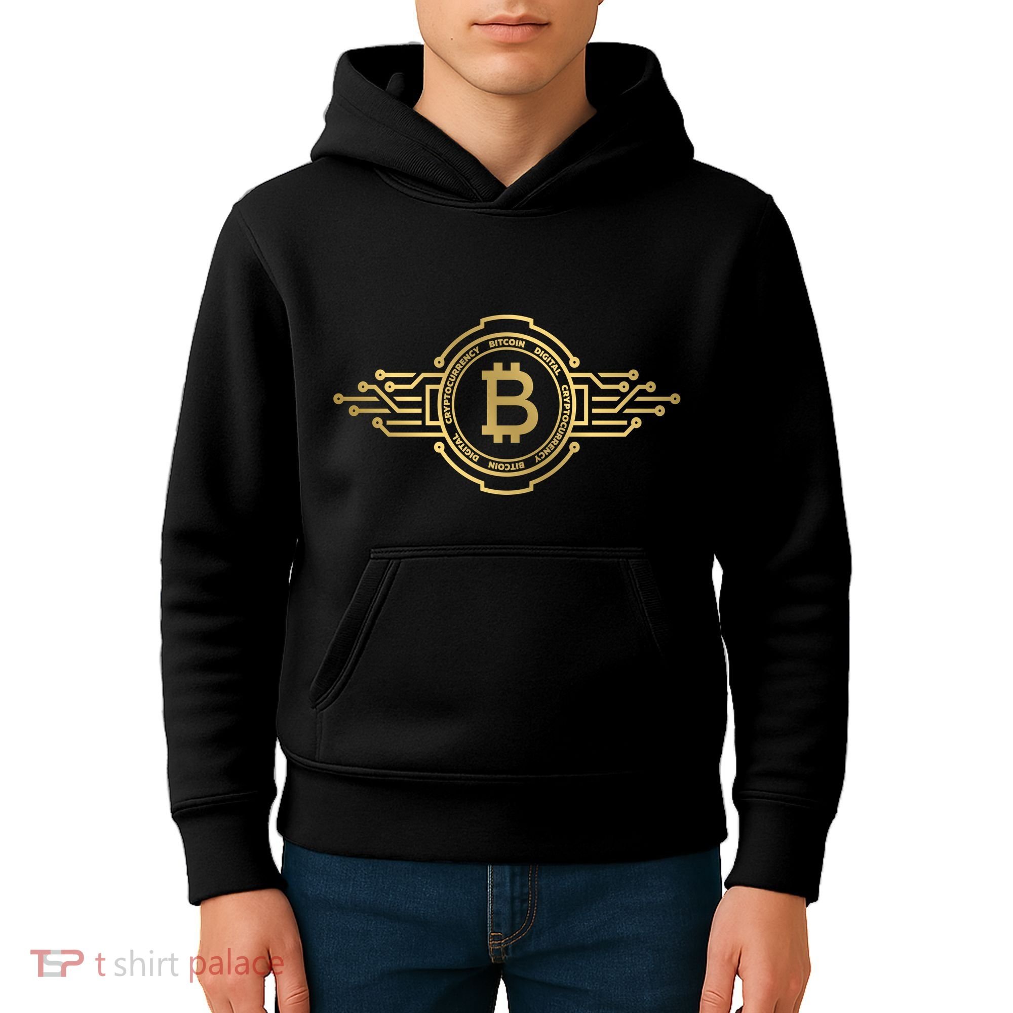 Bitcoin Crypto Coin Kids Hoodie