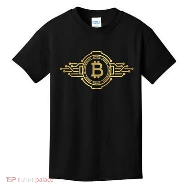 Bitcoin Crypto Coin Kids T-Shirt