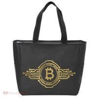 Bitcoin Crypto Coin Tote Bag thumb 0