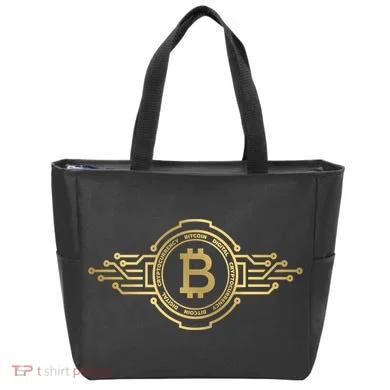 Bitcoin Crypto Coin Tote Bag