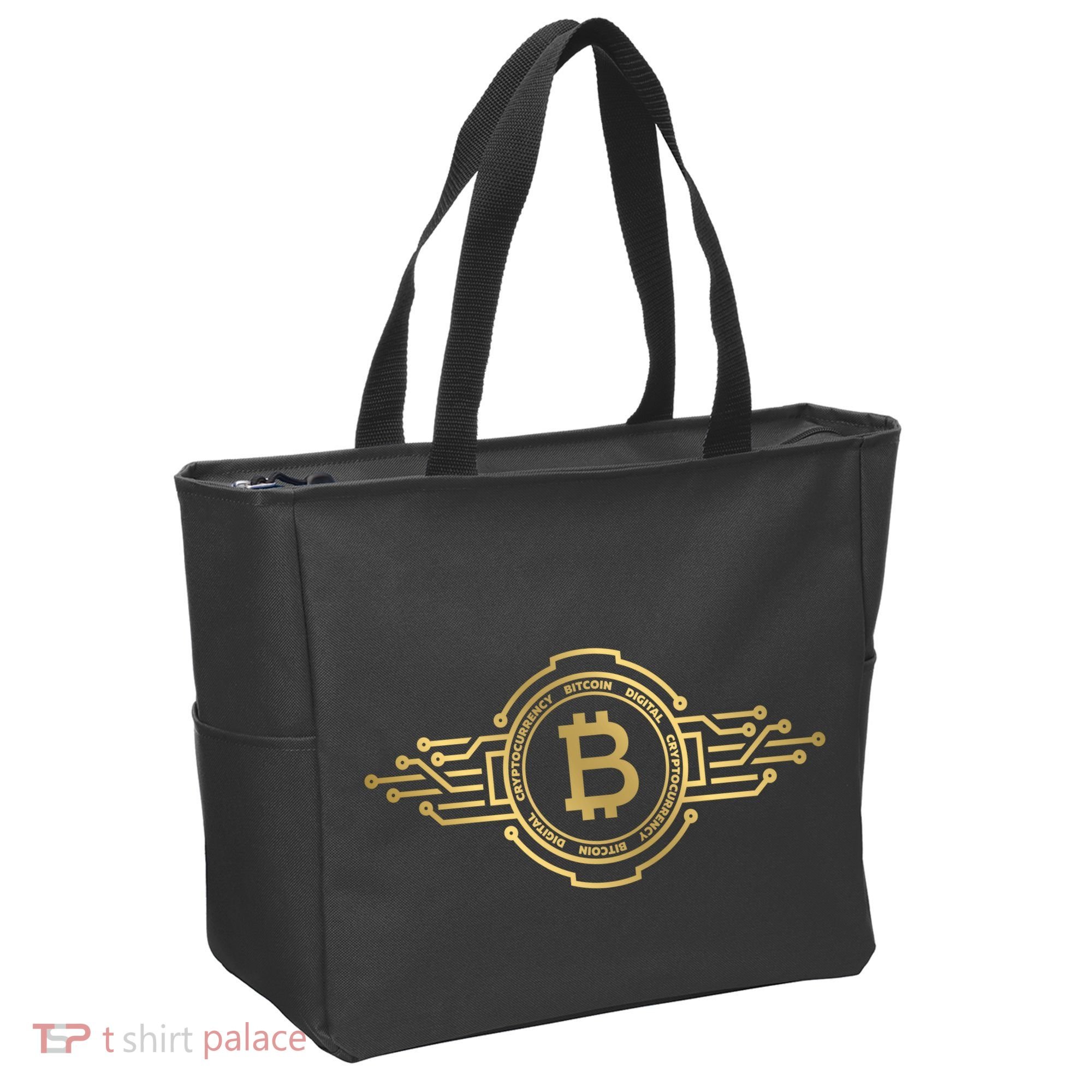 Bitcoin Crypto Coin Tote Bag