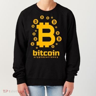 Bitcoin Cryptocurrency Logo Women's Sweatshirt