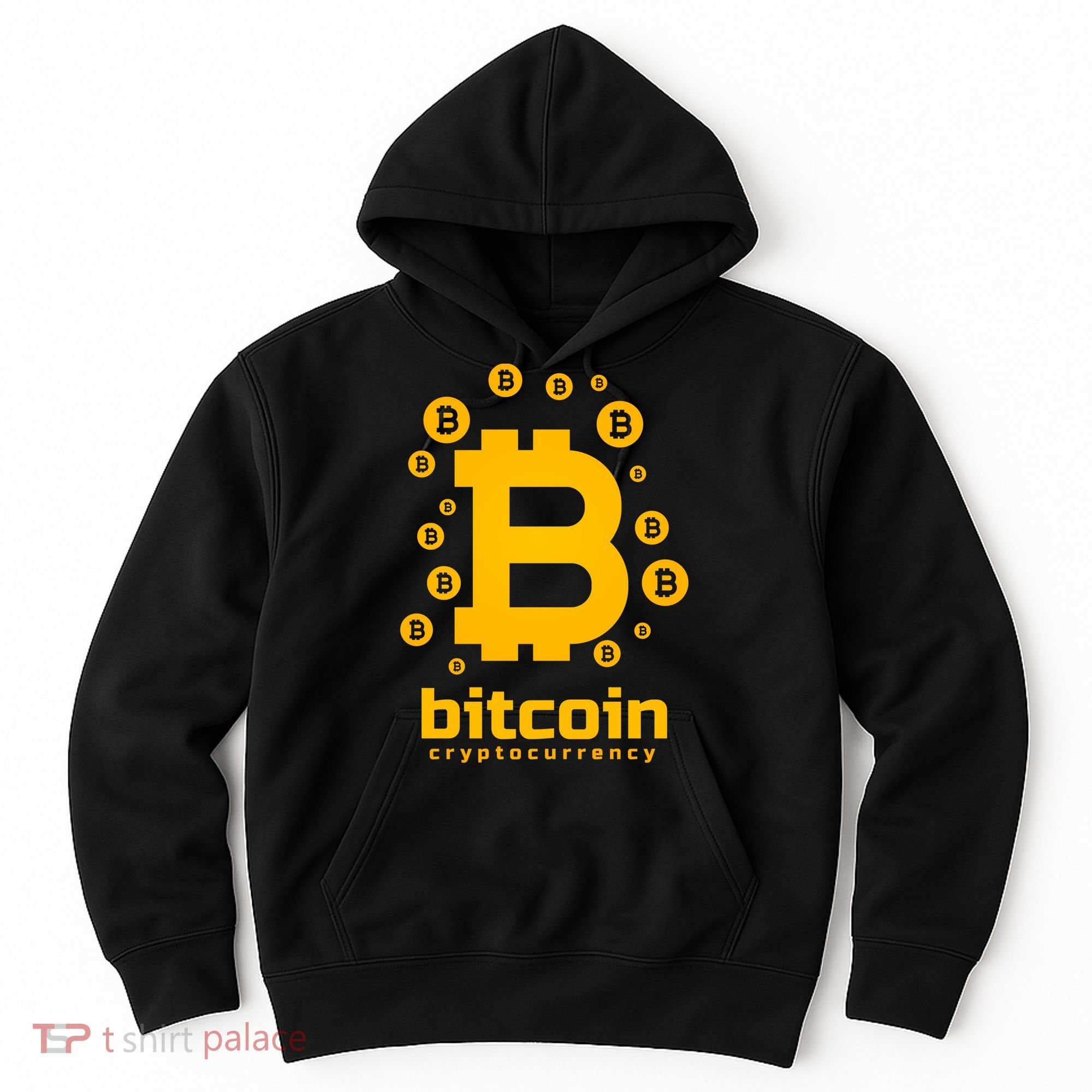 Bitcoin Cryptocurrency Logo Hoodie