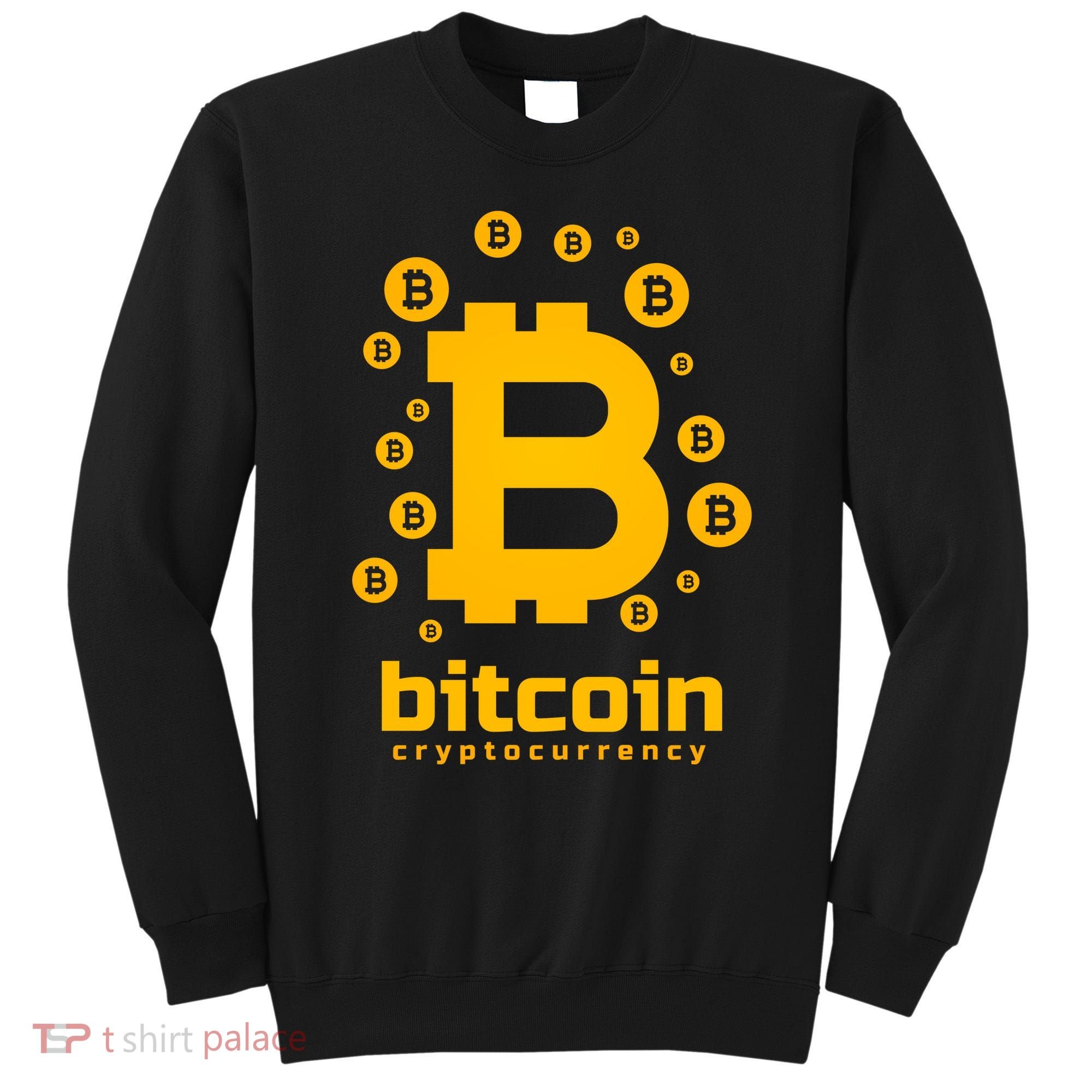 Bitcoin Cryptocurrency Logo Sweatshirt