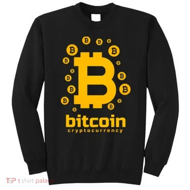 Bitcoin Cryptocurrency Logo Sweatshirt
