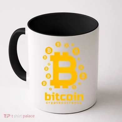 Bitcoin Cryptocurrency Logo Coffee Mug