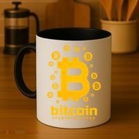 Bitcoin Cryptocurrency Logo Coffee Mug thumb 4