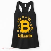 Bitcoin Cryptocurrency Logo Women's Tank Top thumb 0