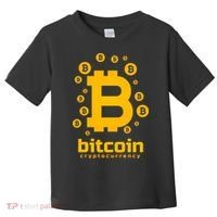 Bitcoin Cryptocurrency Logo Toddler T-Shirt thumb 0