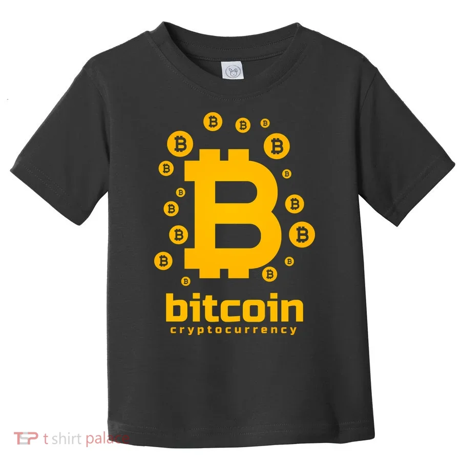 Bitcoin Cryptocurrency Logo Toddler T-Shirt