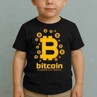 Bitcoin Cryptocurrency Logo Toddler T-Shirt thumb 2