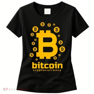 Bitcoin Cryptocurrency Logo Women's T-Shirt