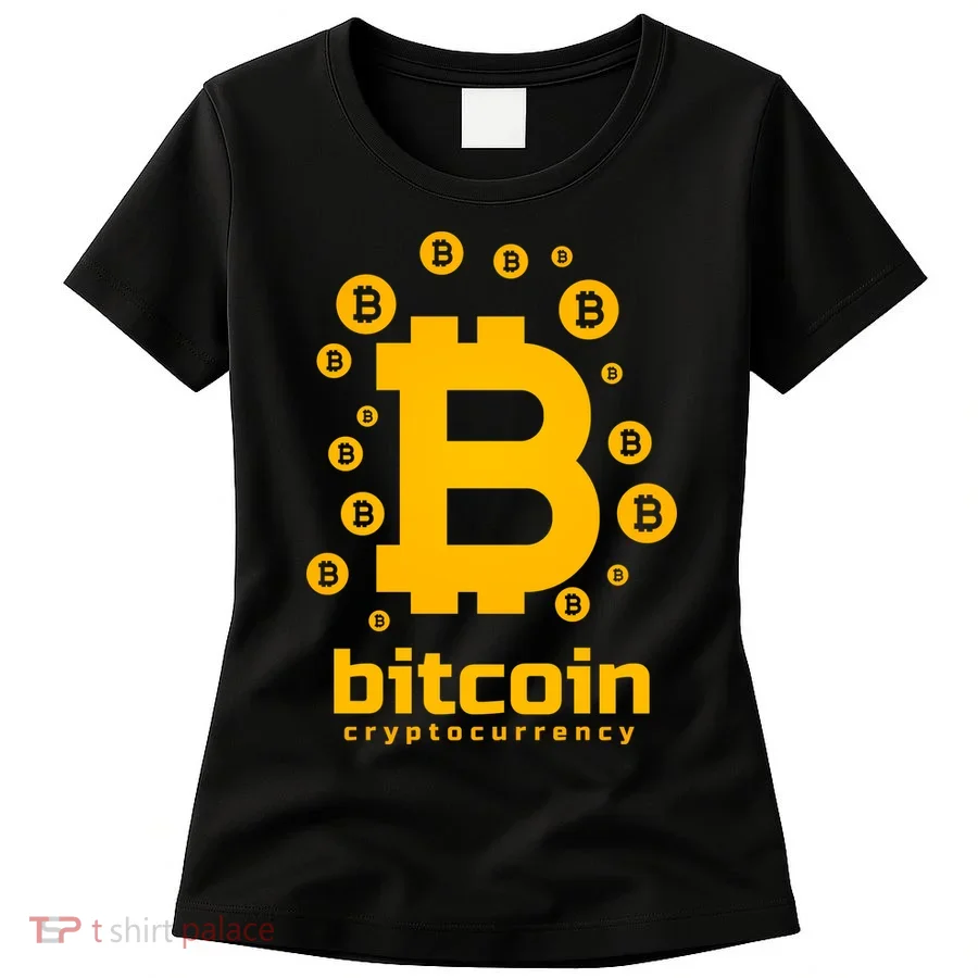 Bitcoin Cryptocurrency Logo Women's T-Shirt