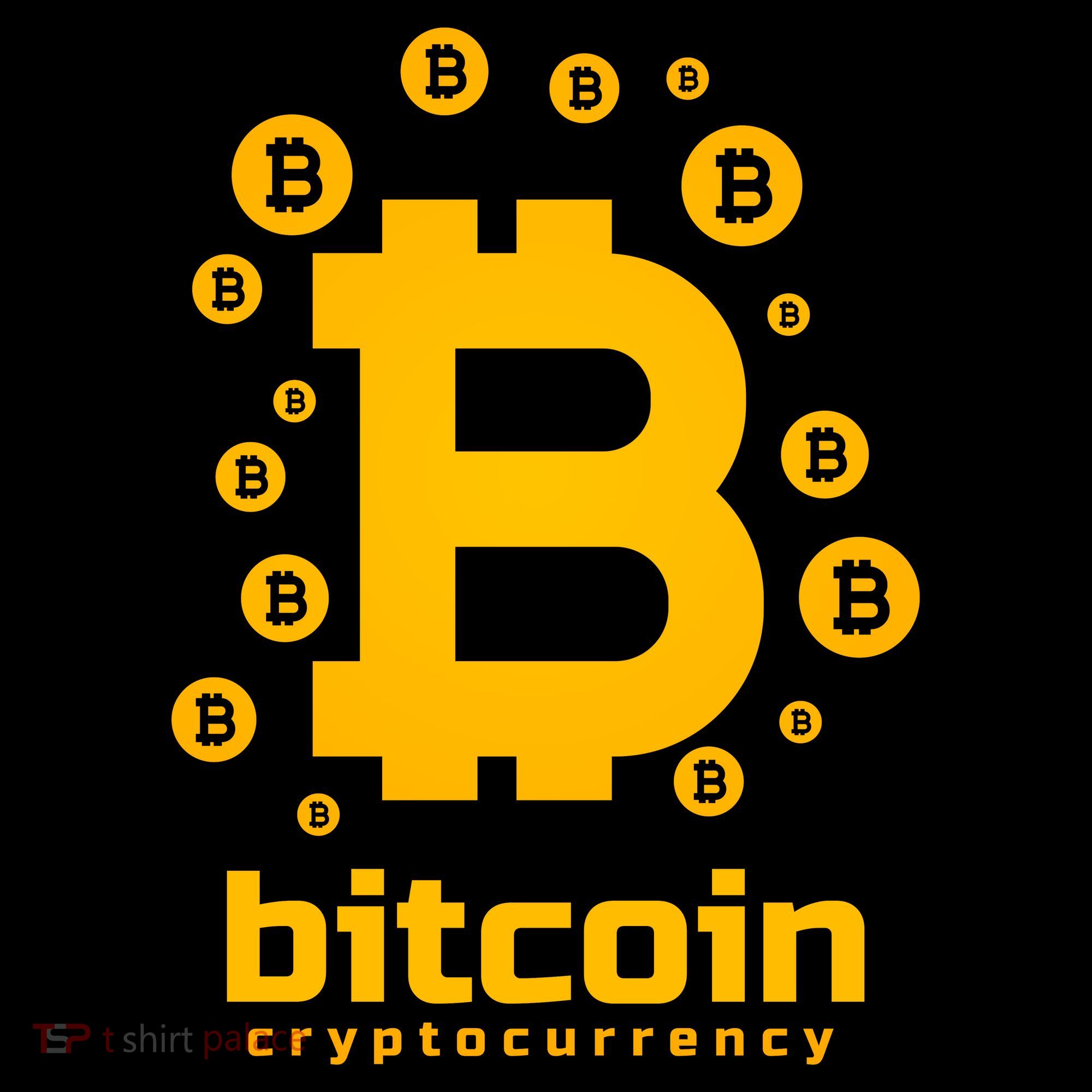 Bitcoin Cryptocurrency Logo Women's T-Shirt