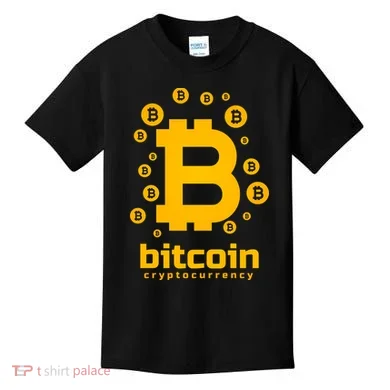 Bitcoin Cryptocurrency Logo Kids T-Shirt