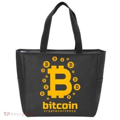 Bitcoin Cryptocurrency Logo Tote Bag