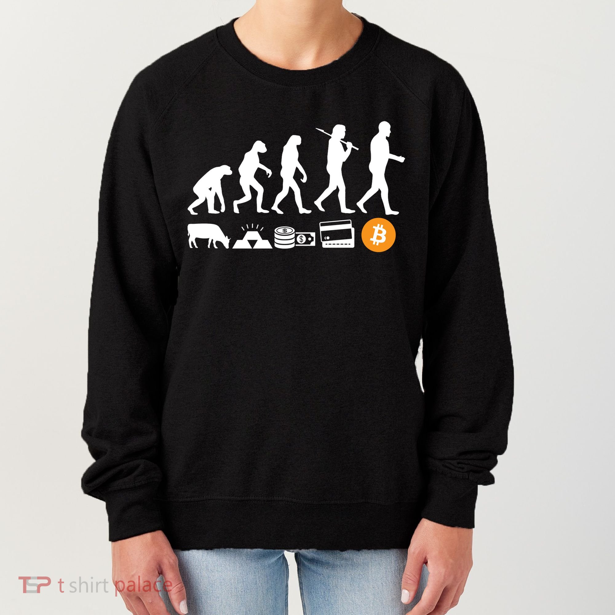 Bitcoin Evolution Women's Sweatshirt