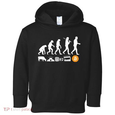 Bitcoin Evolution Toddler Hoodie