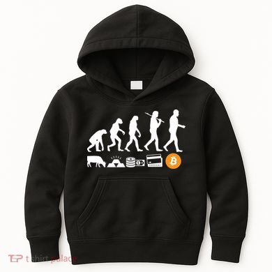 Bitcoin Evolution Kids Hoodie