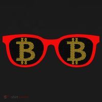Bitcoin Glasses Doggie Tank thumb 4