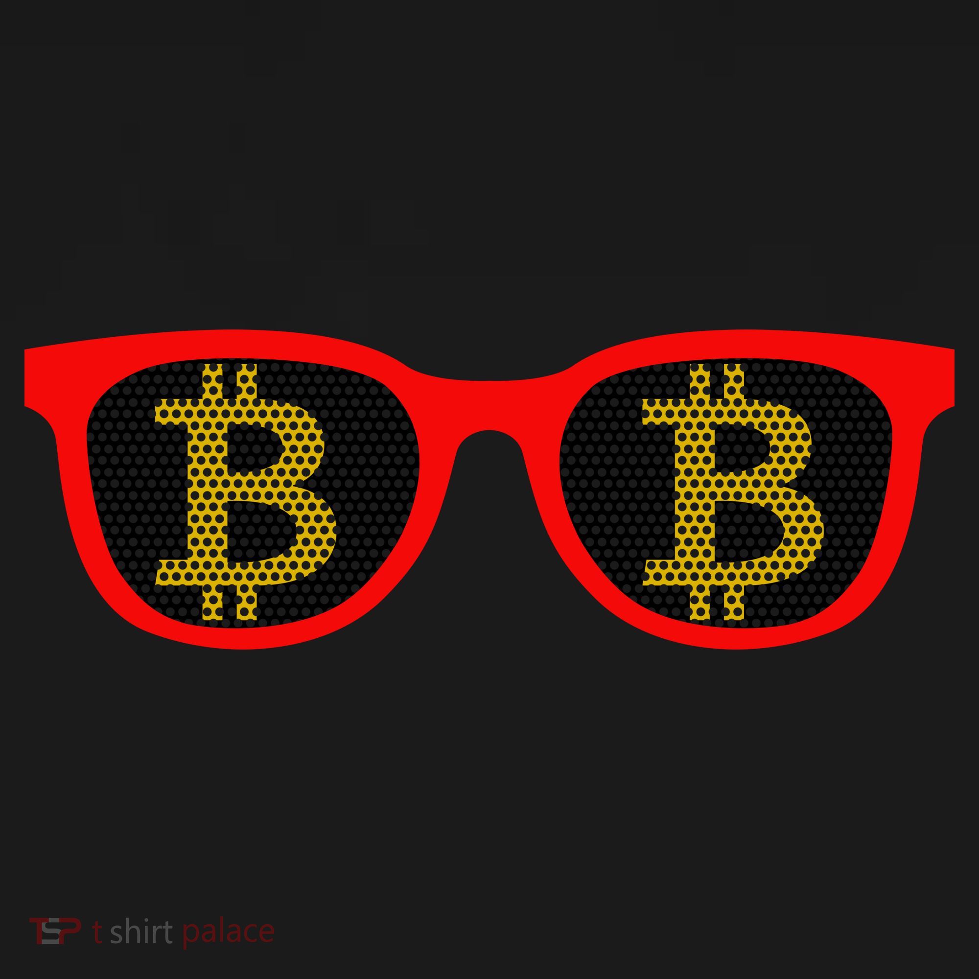 Bitcoin Glasses USA-Made Doggie Bandana