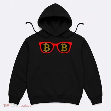 Bitcoin Glasses Hoodie