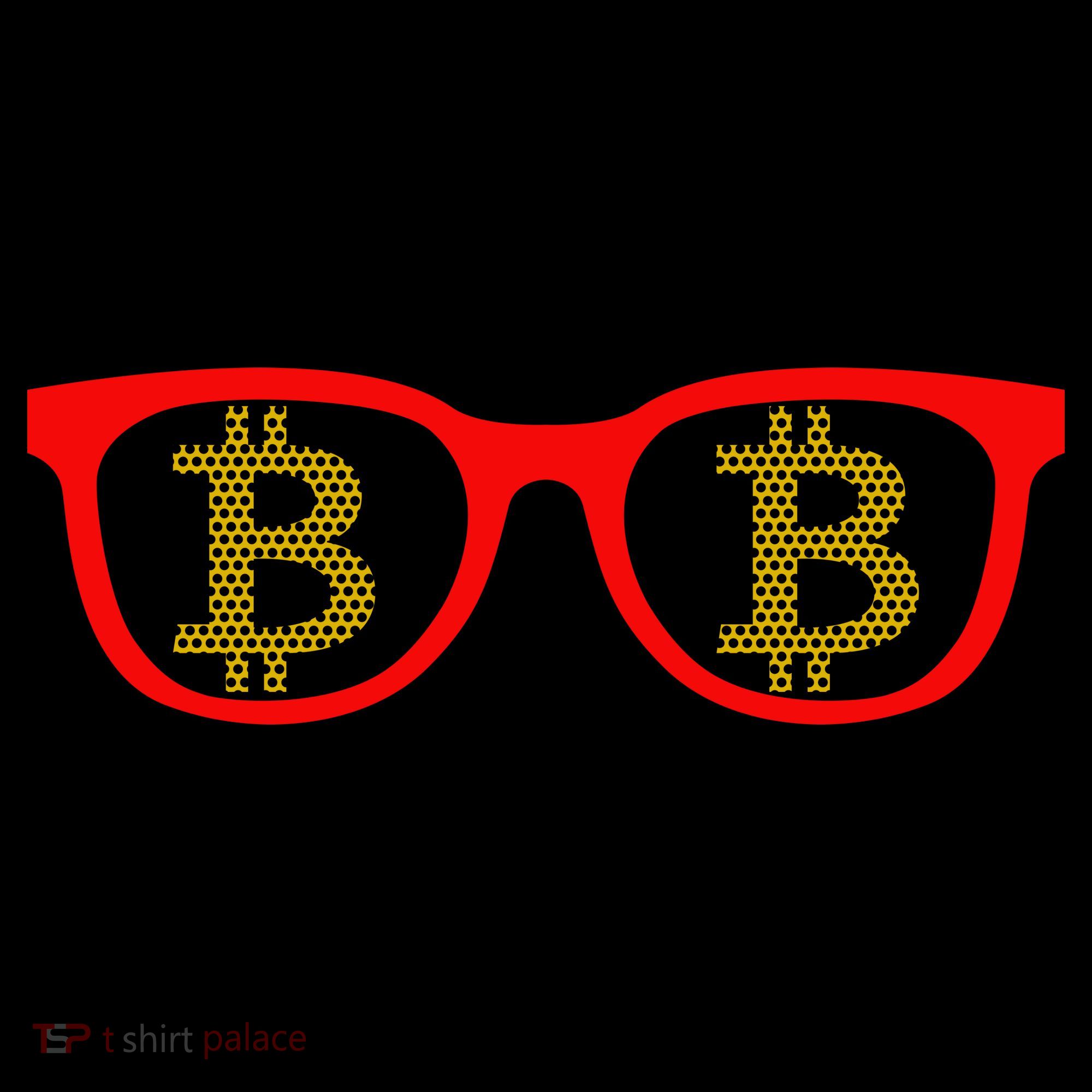 Bitcoin Glasses Toddler T-Shirt