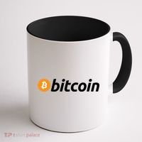 Bitcoin Logo Coffee Mug thumb 1