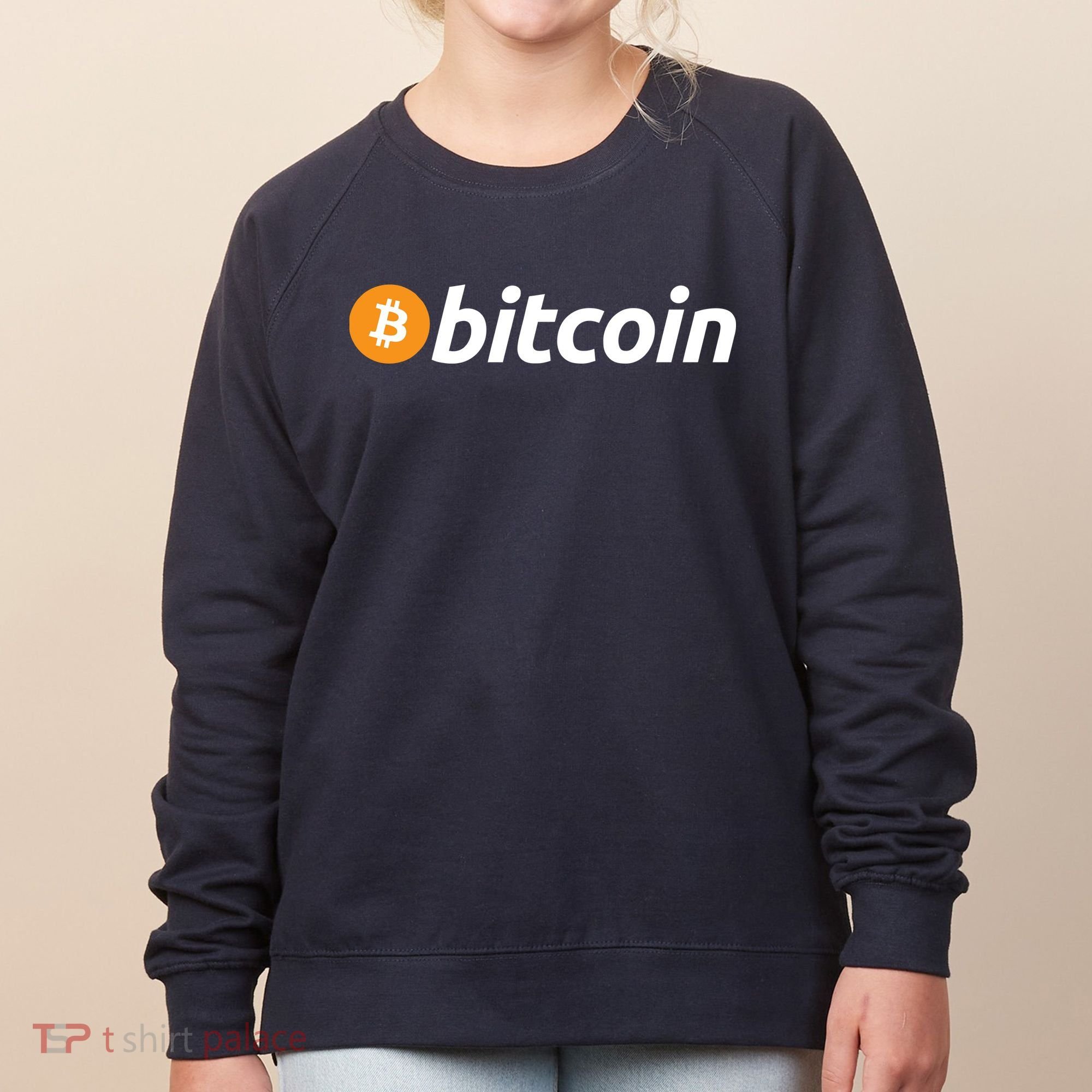 Bitcoin Logo Women's Sweatshirt