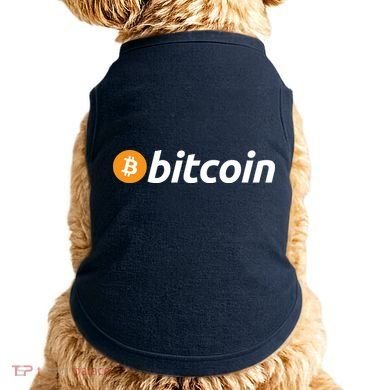 Bitcoin Logo Doggie Tank