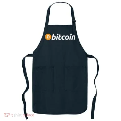 Bitcoin Logo Apron