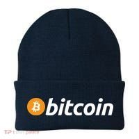 Bitcoin Logo Beanie thumb 0