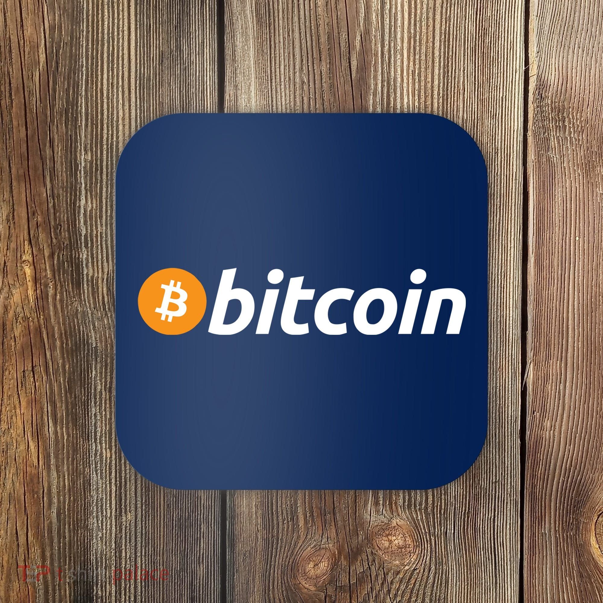 Bitcoin Logo Coaster